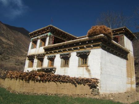 (miniature) maison tibétaine
