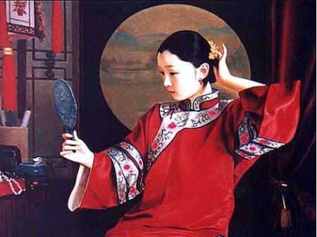 (miniature) Grain de beauté (maquillage) dans la Chine ancienne