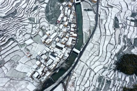 (miniature) Photo aérienne du village de Jinhang
