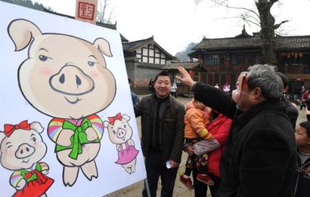 (miniature) Le Festival du cochon en Chine