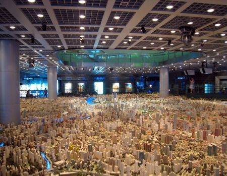 (miniature) Shanghai 2020 en maquette géante
