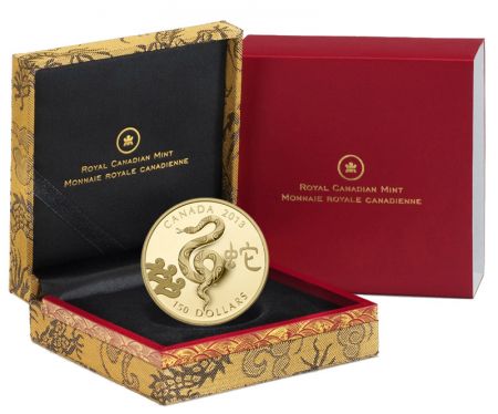 (miniature) Nouvel an chinois : la Monnaie royale canadienne lance des pièces en or et en argent pour l'année du Serpent
