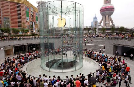 (miniature) Premier Apple Store pour Shanghai (photos)