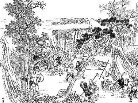 (miniature) Industrie de la chasse dans la Chine ancienne
