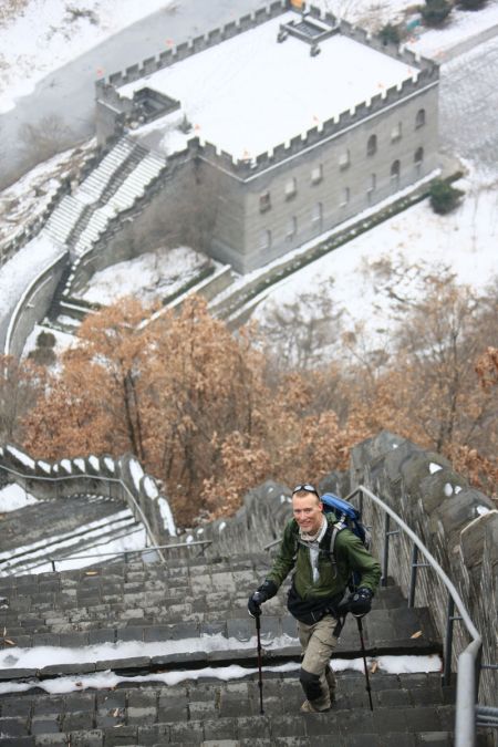 (miniature) randonnée sur la Grande Muraille de Chine