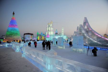 (miniature) ville de glace