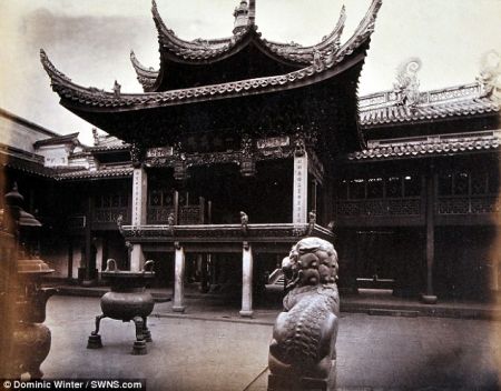 (miniature) photo ancienne de Chine