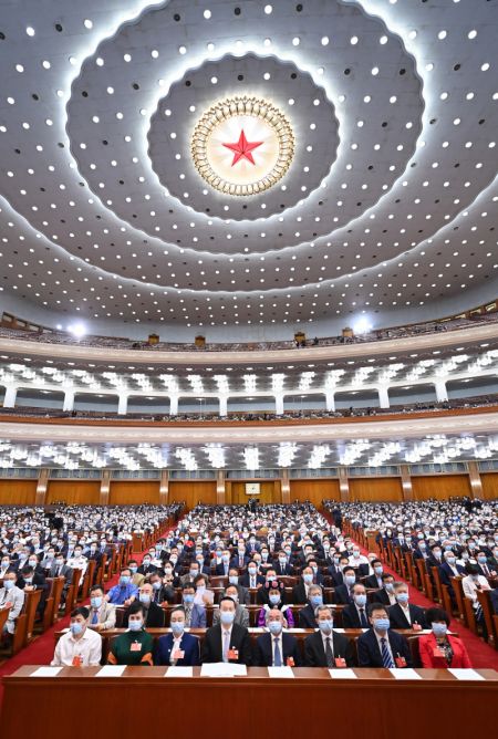 (miniature) Réunion de clôture de la troisième session du 13e Comité national de la Conférence consultative politique du peuple chinois