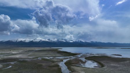 (miniature) Vue du lac Qinghai