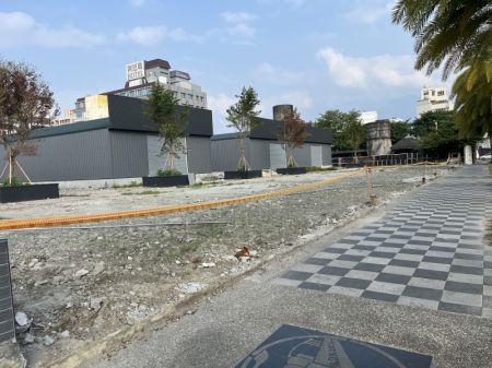 (miniature) Photo d'une rue à Hualien après un séisme de magnitude 7
