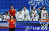 Photos Chine : finale de basket-ball fminin aux Jeux asiatiques