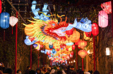Photos Chine : des lanternes dcorent Nankin pour le Nouvel an chinois