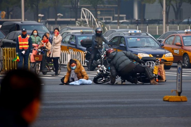Non, les automobilistes chinois ne prfrent pas tuer plutt que de blesser
