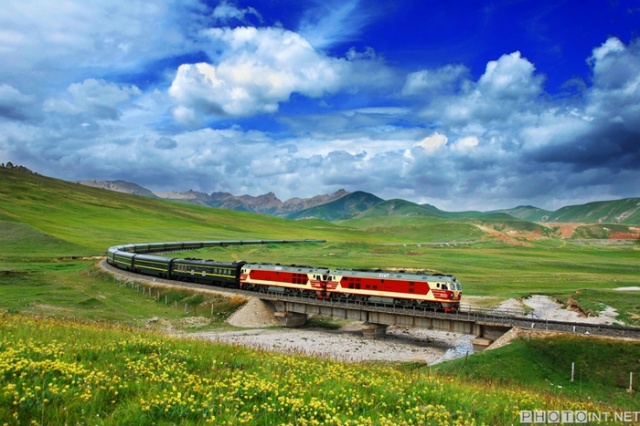 15 photos de trains qui donnent envie de voyager en Chine