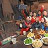 Photos Chine : dner de retrouvailles familiales  la veille du Nouvel an chinois